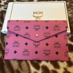 MCM Pink Clutch